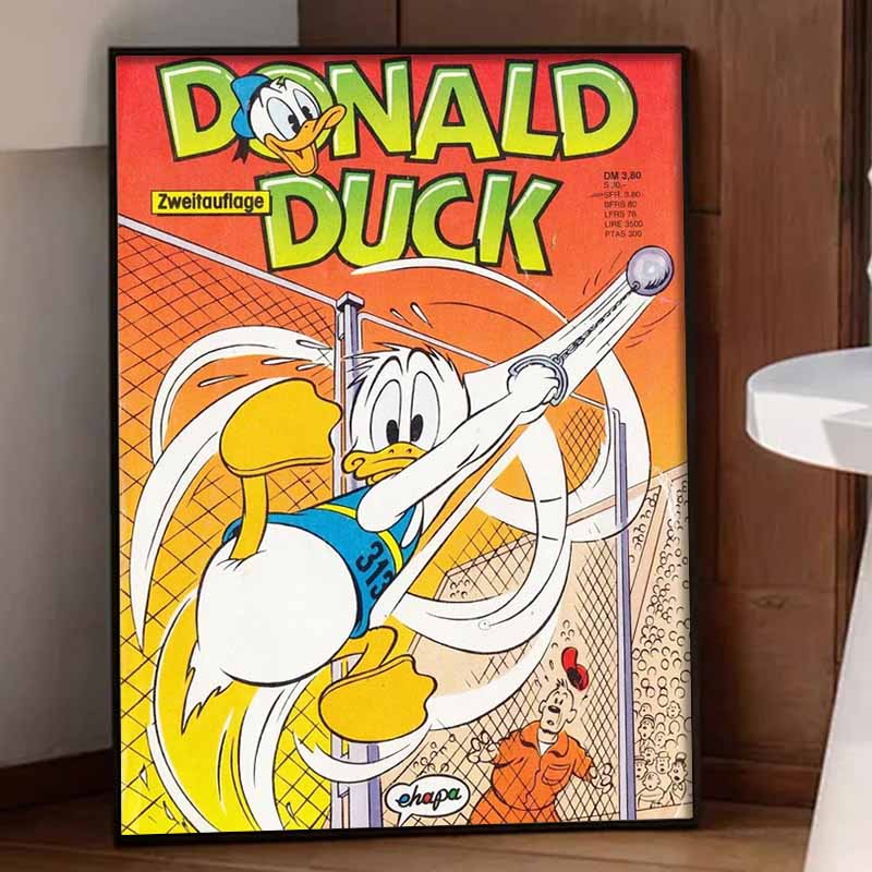 Disney Diamond Painting Kit  Donald Duck hammer throw 5D DIY home decor and craft hobbyists ideal gift, beautifully designed