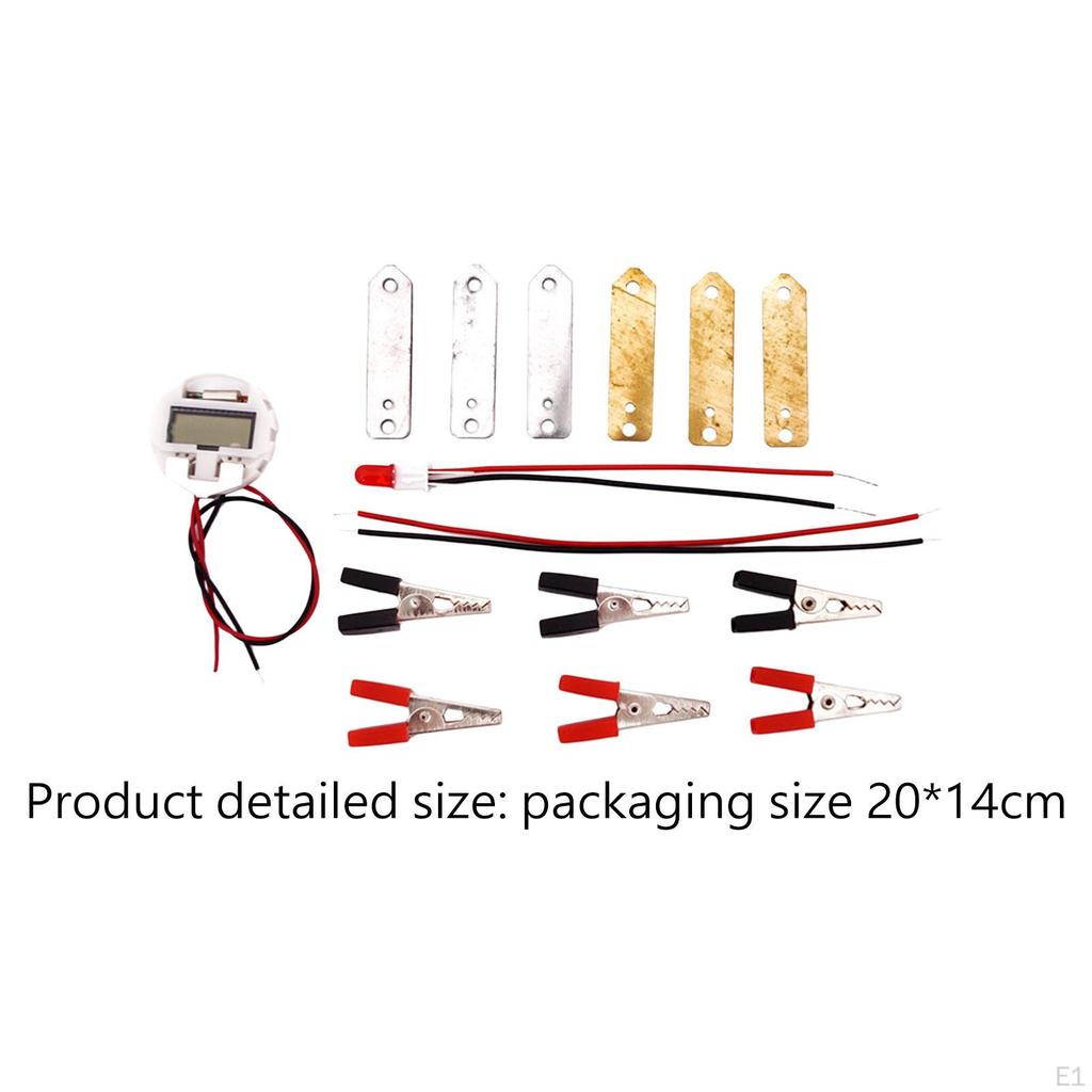 Fruit Energy Science Experiment Kit Physic Electricity Lemon Handmade Supplies