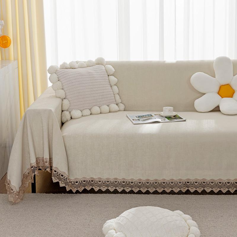 Простой современный универсальный чехол для дивана, тканевый чехол для дивана для гостиной, нескользящий универсальный чехол для дивана Four Seasons, полотенце