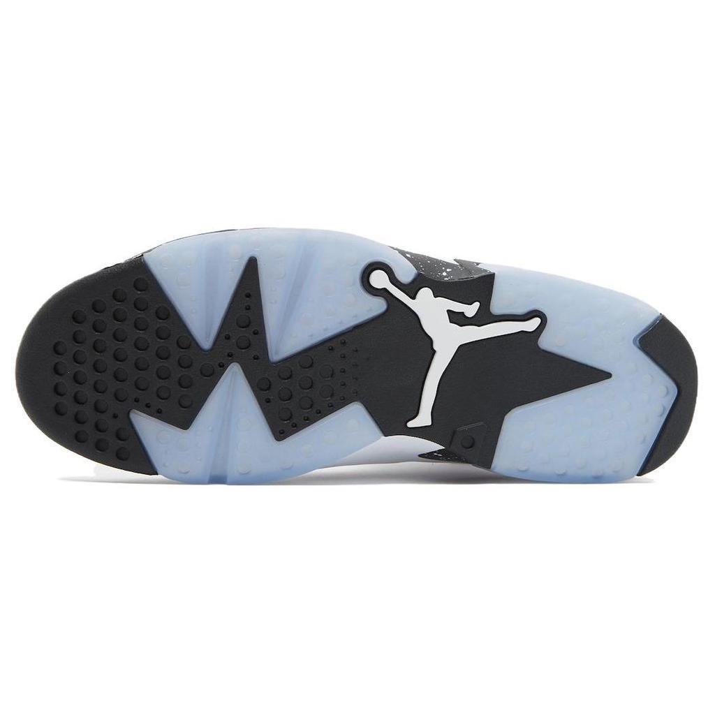 Мужские кроссовки Air Jordan 6 Retro Reverse Oreo белые черные CT8529-112