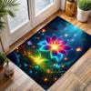 Fantasy Colorful Flowers Carpet for Living Room Bedroom Bedside Floor Mat Cloakroom Kids Activity Area Rugs Luxury Gifts