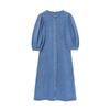 Kaslead New Arrival Women's Clothing Fashion Style Fashion Simple Denim Midi Skirt Dress 52106060