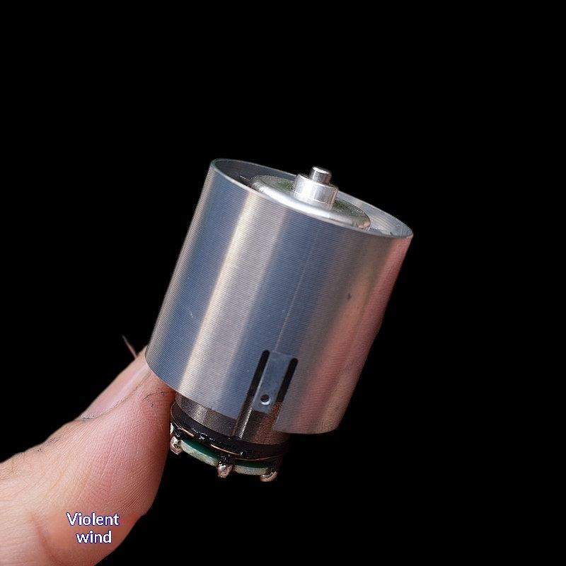 DIY Фен Мини 29 мм BLDC 3-фазный Бесколлекторный Двигатель, 110000 об/мин Высокоскоростная Турбинная Крыльчатка из Сплава, Канальный Турбовентилятор DC11.1-14.4V