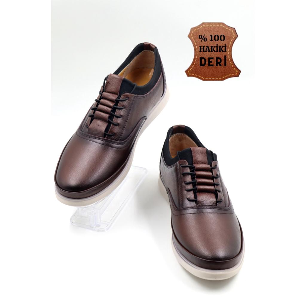 Мужская ультра удобная легкая сезонная черная повседневная обувь из натуральной кожи с внутренней и наружной отделкой