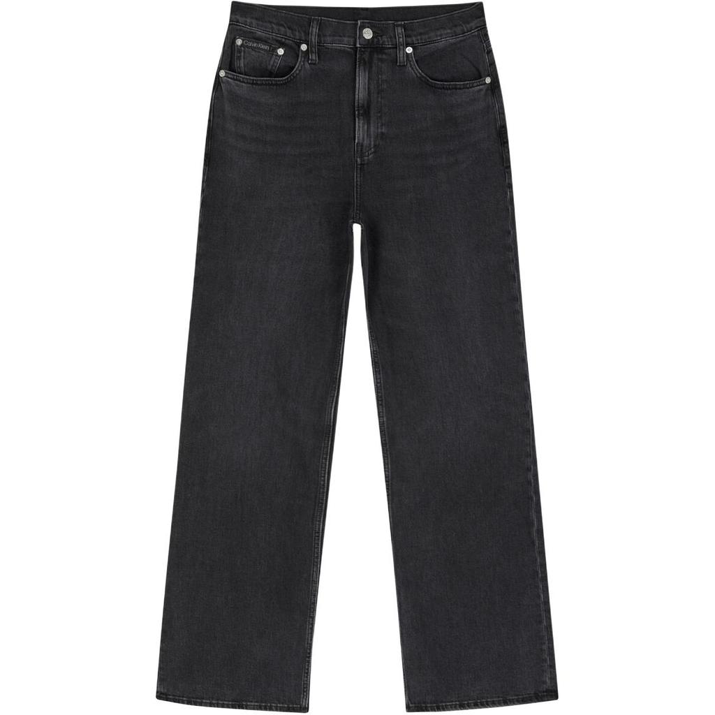 Calvin Klein Jeans Men's Black Moderate Wide Leg Pants J327428-1BY