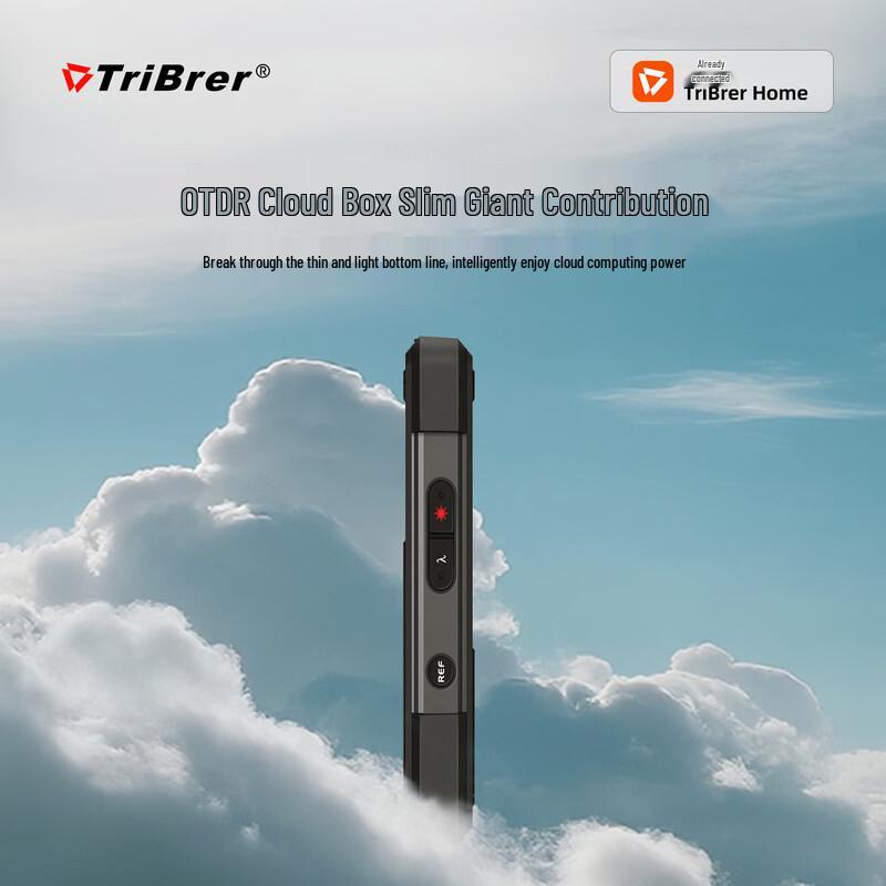 TriBrer Облачный OTDR-тестер волокна с измерителем мощности и VFL