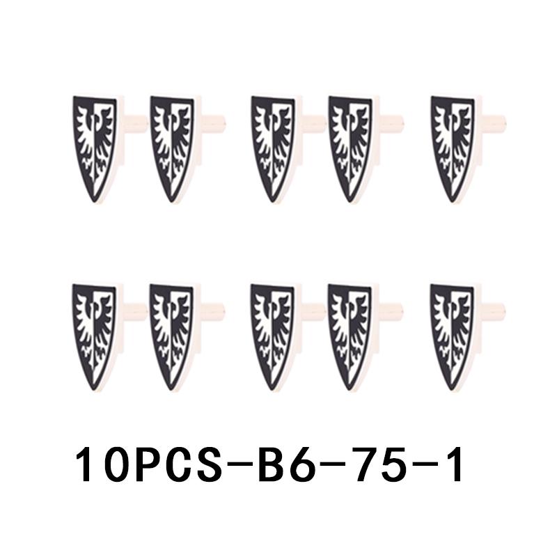 Средневековый военный замок, рыцарские доспехи, строительные блоки, наплечники, аксессуары для доспехов, Красный Лев, Черный Орел, оружие, конструктор, игрушки.