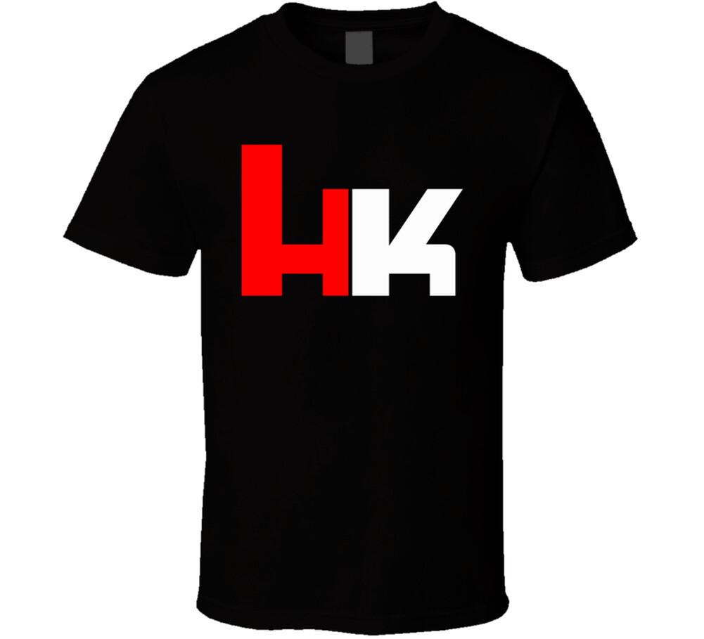 HK black T Shirt Mens Womens Tees Top