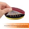 Uxcell 12pcs Scrubber Scrubbing Pads 400 Grit Drill Power Brush Hook and Loop Surface Conditioning Discs Drill Scuffing Discs Scrub Pads for Home