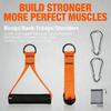D-Ring Metal Gym Handles Grip Workout Heavy Duty Cable Machine Handle with Hook Fitness Equipment for Exercise Bands