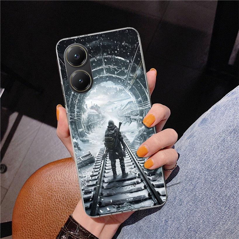 Чехол для телефона Metro 2033 для Xiaomi Poco X5 X6 X7 Pro X4 Gt F7 Ultra M8 M7 Redmi 15C 15 13C 13 12C 12 Уникальный чехол Coque Poco X7 X6