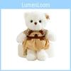 Bear Plush Toy With Cute Dress For Kids Gift And Nap Pillow