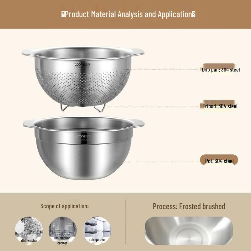 Stainless Steel Kitchen Drainer Basket