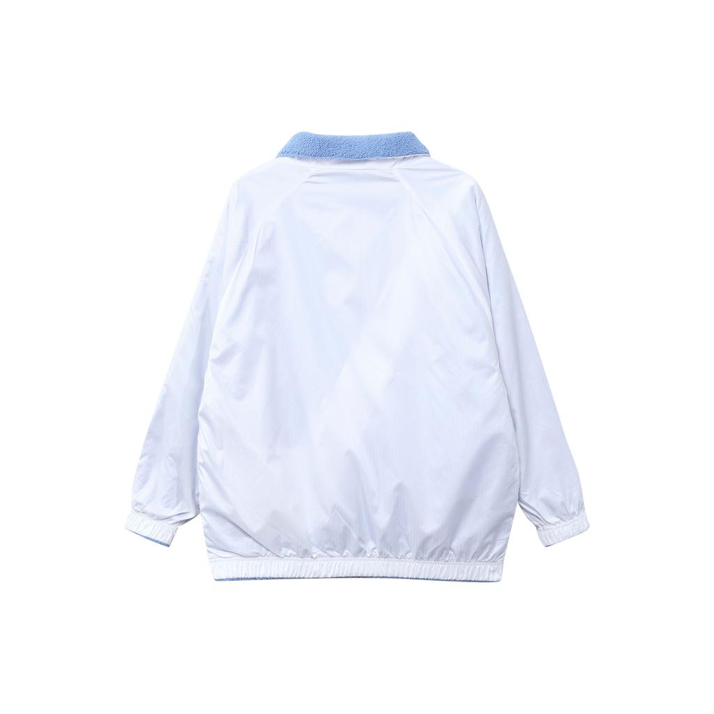 Nike Двусторонняя куртка из шерпы с большим логотипом Женская куртка синего цвета DC5138-414