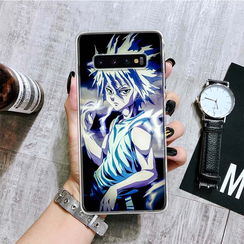 Чехол для телефона Hunter X Hunter Killua для Samsung Galaxy S20 FE S10 Plus S21 S22 Ultra S10E S9 S8 S7 Edge J4 + чехол Fundas