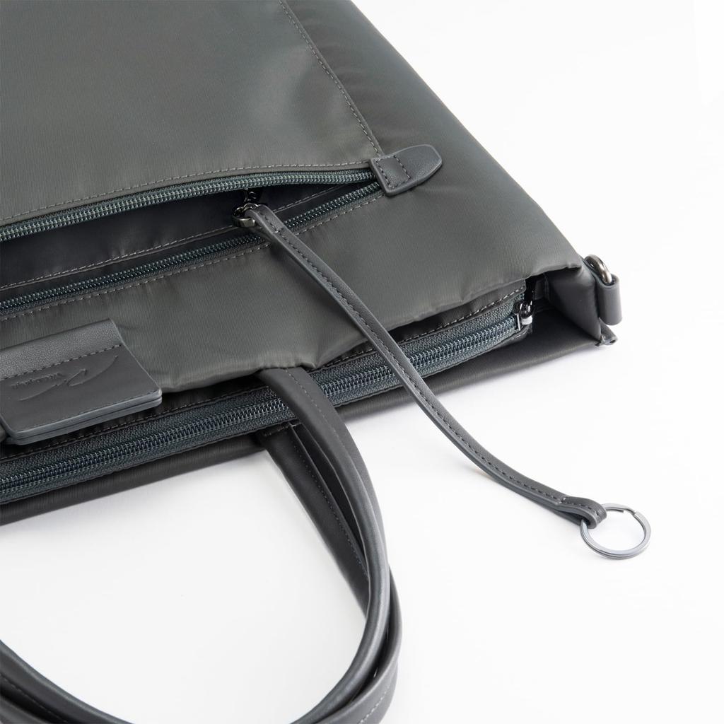 И Day Tote Большой 2WAY Совместимый с дюймовым Бизнес Темно-серый [Двойная Ночь] Сумка, Легкий, Вместительный, Многофункциональный, B4, 15.6 PC, Для поездок на работу,