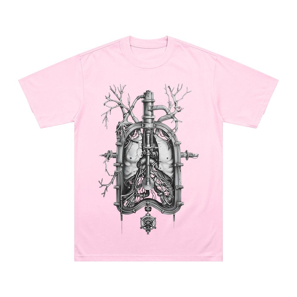 Iron Lung Horror Movie T-shirts Men Pure Cotton Vintage T-Shirts O Neck Tee Shirt Short Sleeve Clothes New Casual Unisex Tee Y2K