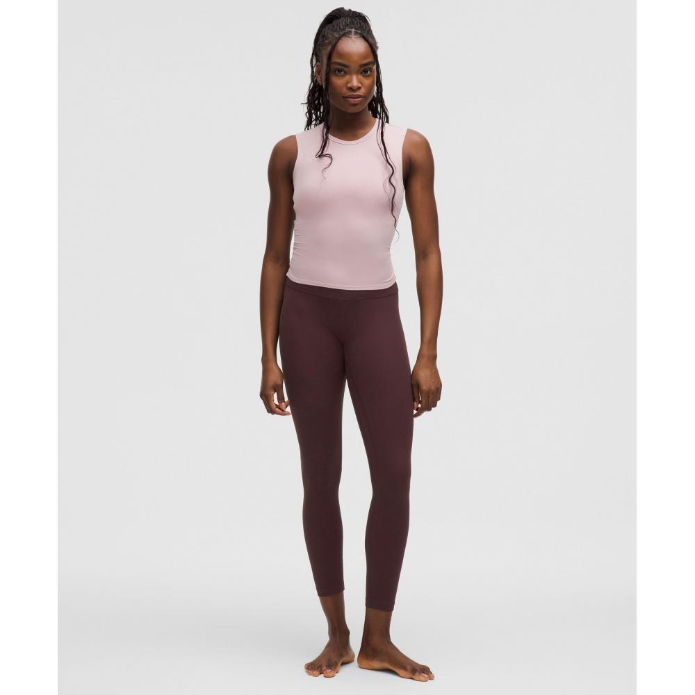 Lululemon Align  High Rise Ribbed Pant 25  Goodnight Plum