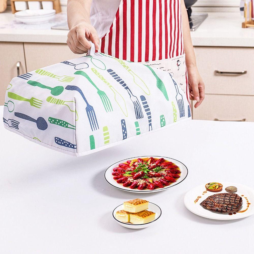 Portable Insulation Anti Mosquito Keep Warm Dining Table Meal Cover Food Cover Food Lid Table Cover
