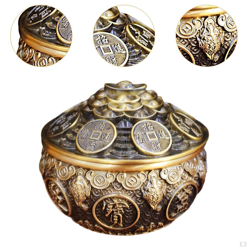 Курильница, держатель для благовоний, латунь, декоративная уникальная антикварная статуэтка-курильница для украшения дома