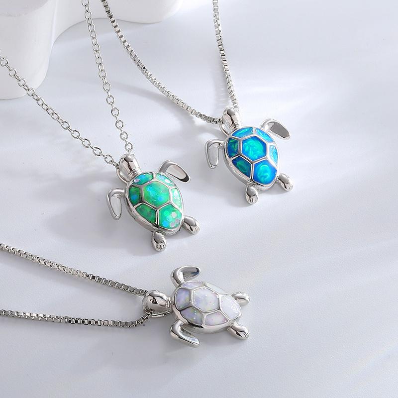 Простые креативные ожерелья с подвеской в виде черепахи для женщин и девочек, универсальные изысканные милые ожерелья, ювелирные аксессуары, подарки