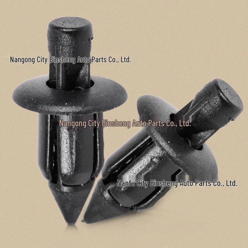 6mm Black Rivet Fairing Fastener Screw Clip for Honda Motorcycles