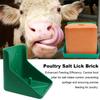 Cattle Sheep Licking Brick Box Salt Bricks Mineral Block Feeder Livestock Feeding