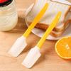 Soft Scraper Baking Silicone Shovel High Temperature Resistant Integrated Small Scraper Cake Scraper Rubber Cream Spatula