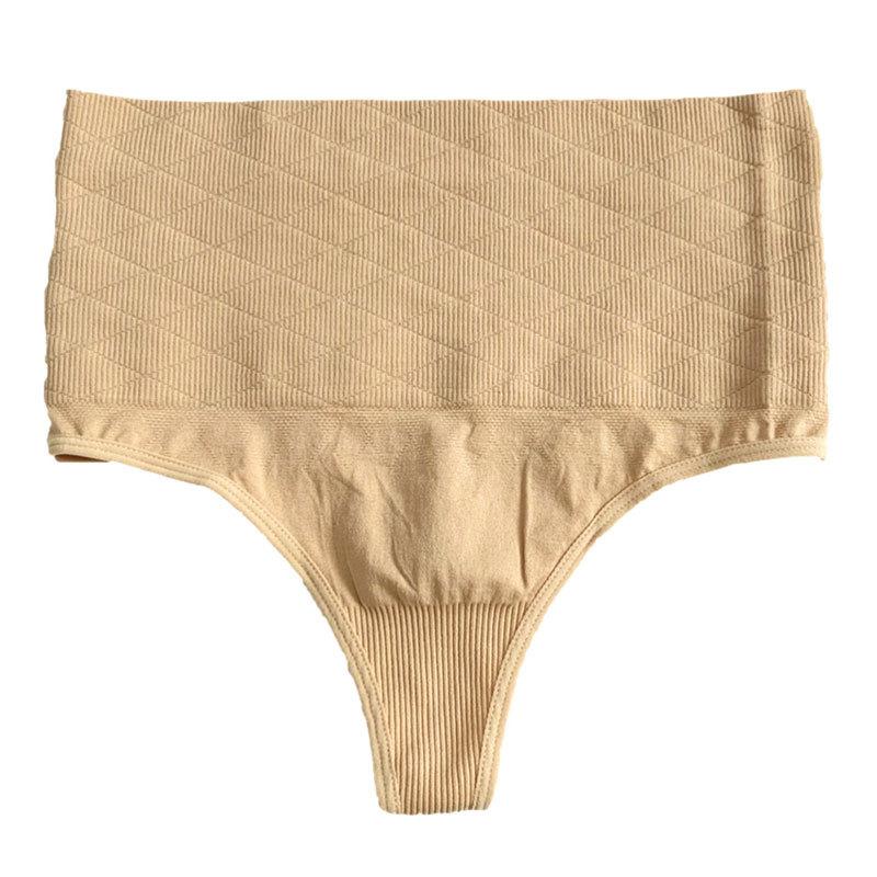 Large Size High Waisted Bikini Pantie Women's Briefs Collection T Pantys Fitness Sports Collection Belly Thongs Wide Edge Sexy T Panties