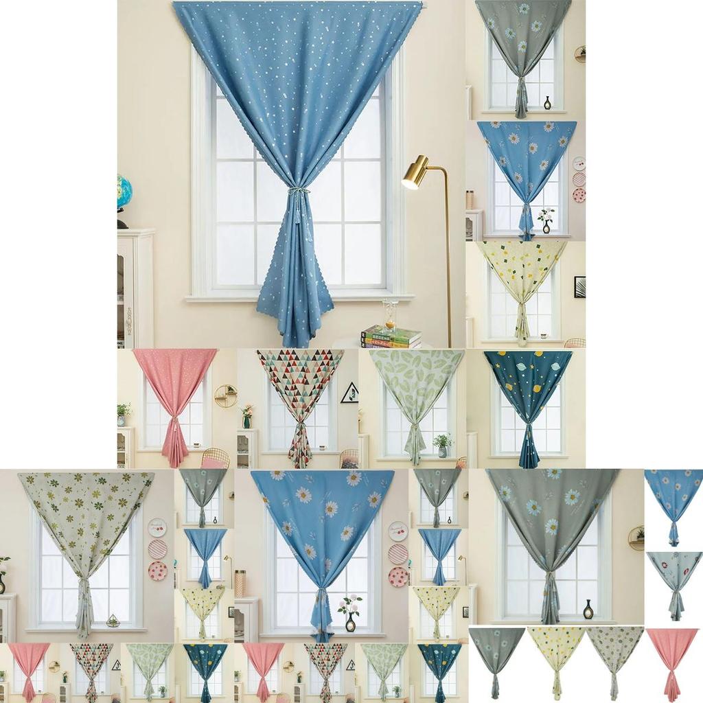 Шторы на липучке для окна, самоклеящиеся шторы блэкаут для декора дома, спальни и гостиной