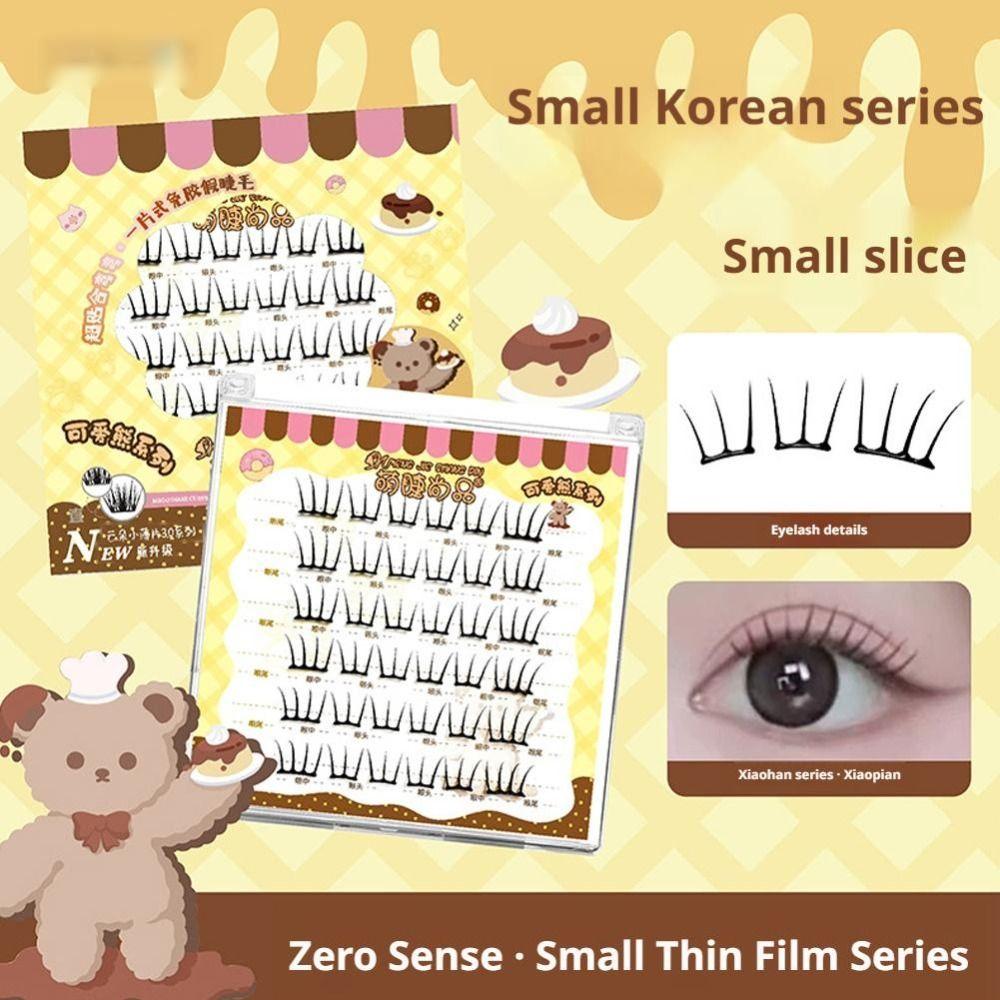6-Row 3D Faux Mink Lash Natural Look Fake Eyelash Long Lasting False Eyelashes Personal Care