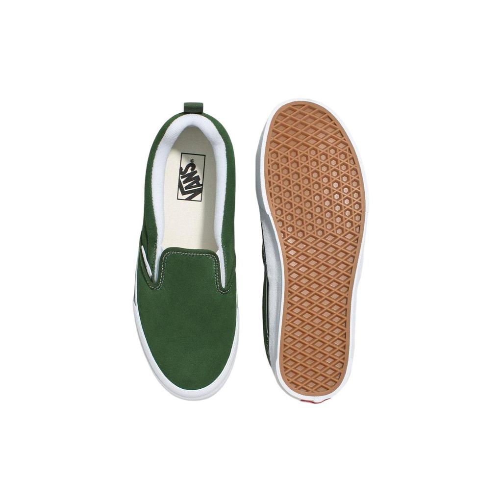 Vans Knu Slip-On Green True White Unisex Sneakers VN0009QDBGN