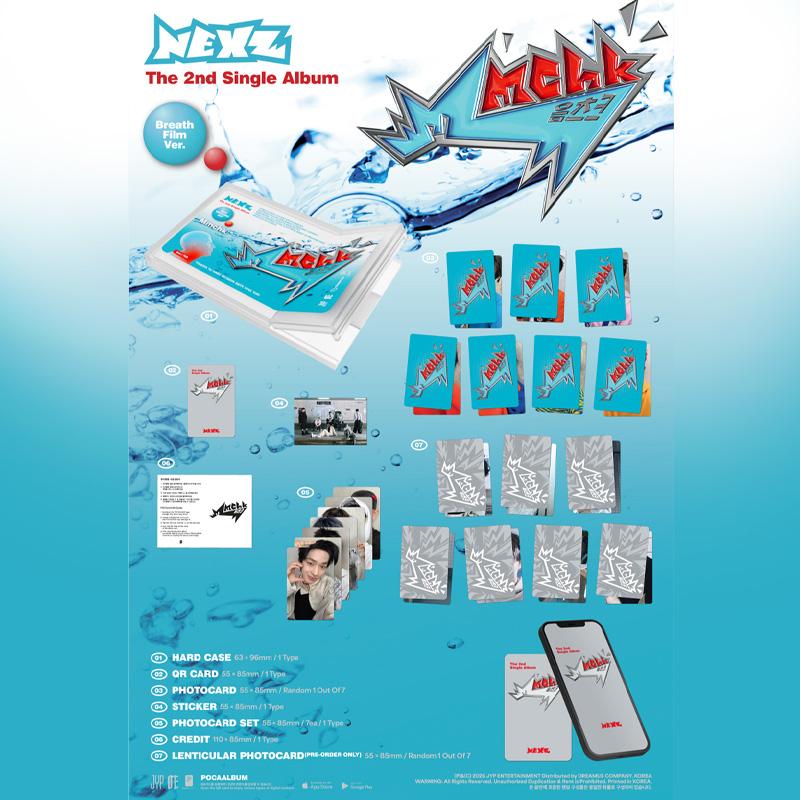 NEXZ Второй сингл-альбом Mmchk Breath Film Ver.