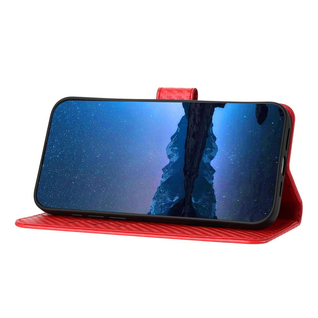 Imitating Carbon Fiber Patterns, PU Leather Wallet Card Bag Phone Case For Huaiwei P20,P30,P40,P50,Honor 50,Honor 60,Honor 70,Honor 90,X6,X7,X8...