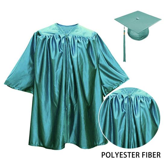 1 комплект, унисекс, детский выпускной халат, шляпа, комплект с застежкой-молнией спереди, свободная кисточка, годовая бирка, платье для выпускного в детском саду, кепка, комплект с кисточками