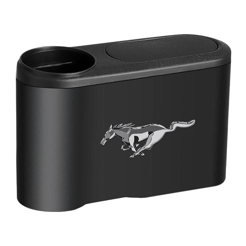 Новый Подвесной Автомобильный Мусорный Бак Эмблема Автомобиля Мусорная Коробка Аксессуары Для Ford Focus 2 3 mk3 Fiesta Ranger Mondeo Mustang Transit Fusion Kuga