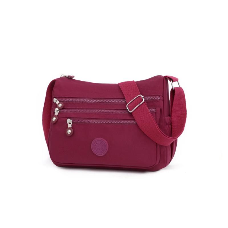 Женская сумка-мессенджер большой емкости через плечо, модная косметичка из полиэстера, простая и универсальная сумка, сумка через плечо, кошельки