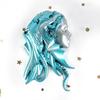 Гибкая силиконовая форма для подсвечника с декоративными дизайнами 'Девочка-Дракон' Аксессуар для Рождества и Праздничных Мероприятий