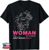 Women's Woman Noun Adult Human Female Definition Statement Vintage T-Shirt