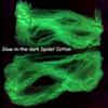 1 упаковка, светящийся паук, хлопок, дом с привидениями, товары для дома и улицы, поддельные пауки