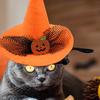 Хэллоуин Собачья Шляпа Ведьмы Забавный Костюм Ведьмы Вечеринка Головной Убор Питомец Праздник Косплей Головной Убор Костюм для Хэллоуин Вечеринка Костюм