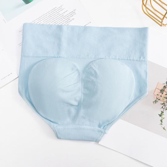 Женские трусы с высокой талией, сплошной цвет, мягкие дышащие антисептические бесшовные эластичные быстросохнущие 3D сотовые женские трусы, женское нижнее белье