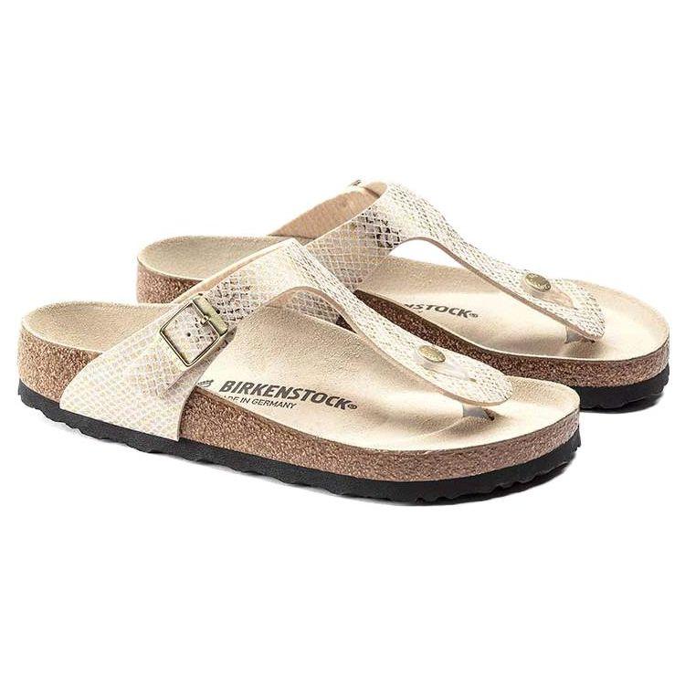 Birkenstock ПВХ Удобные Универсальные Модные Сандалии Женские сандалии Белые 1018665