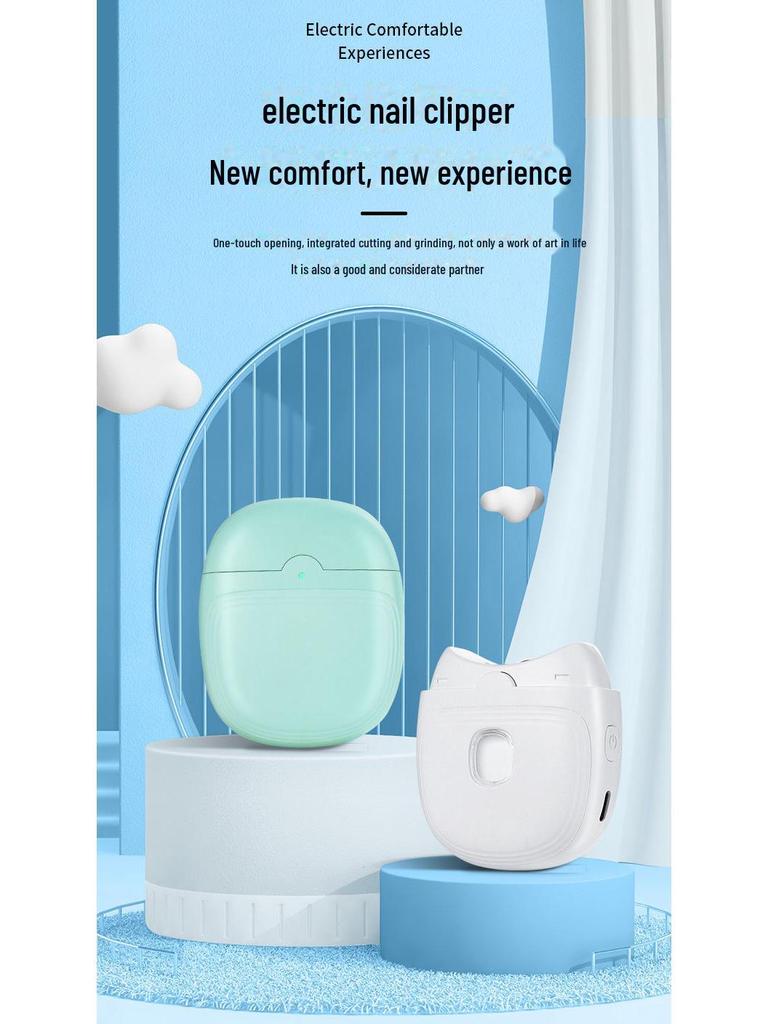 Автоматические электрические кусачки и шлифовальные машинки для ногтей для взрослых и детей