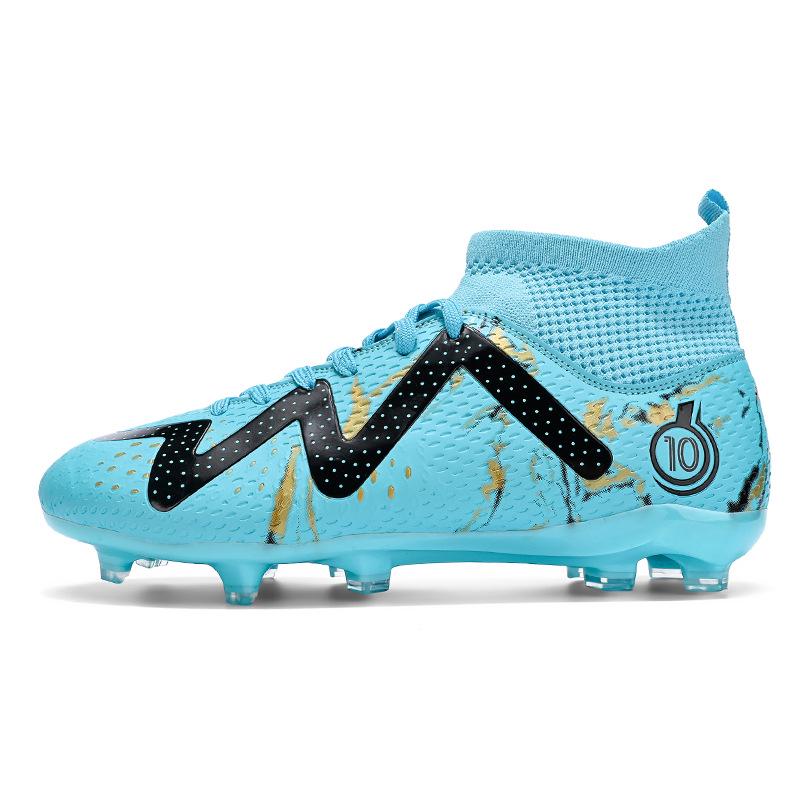 Children's TF Football Shoes: Men's Outdoor Non-slip Breathable Training Sneakers for Turf