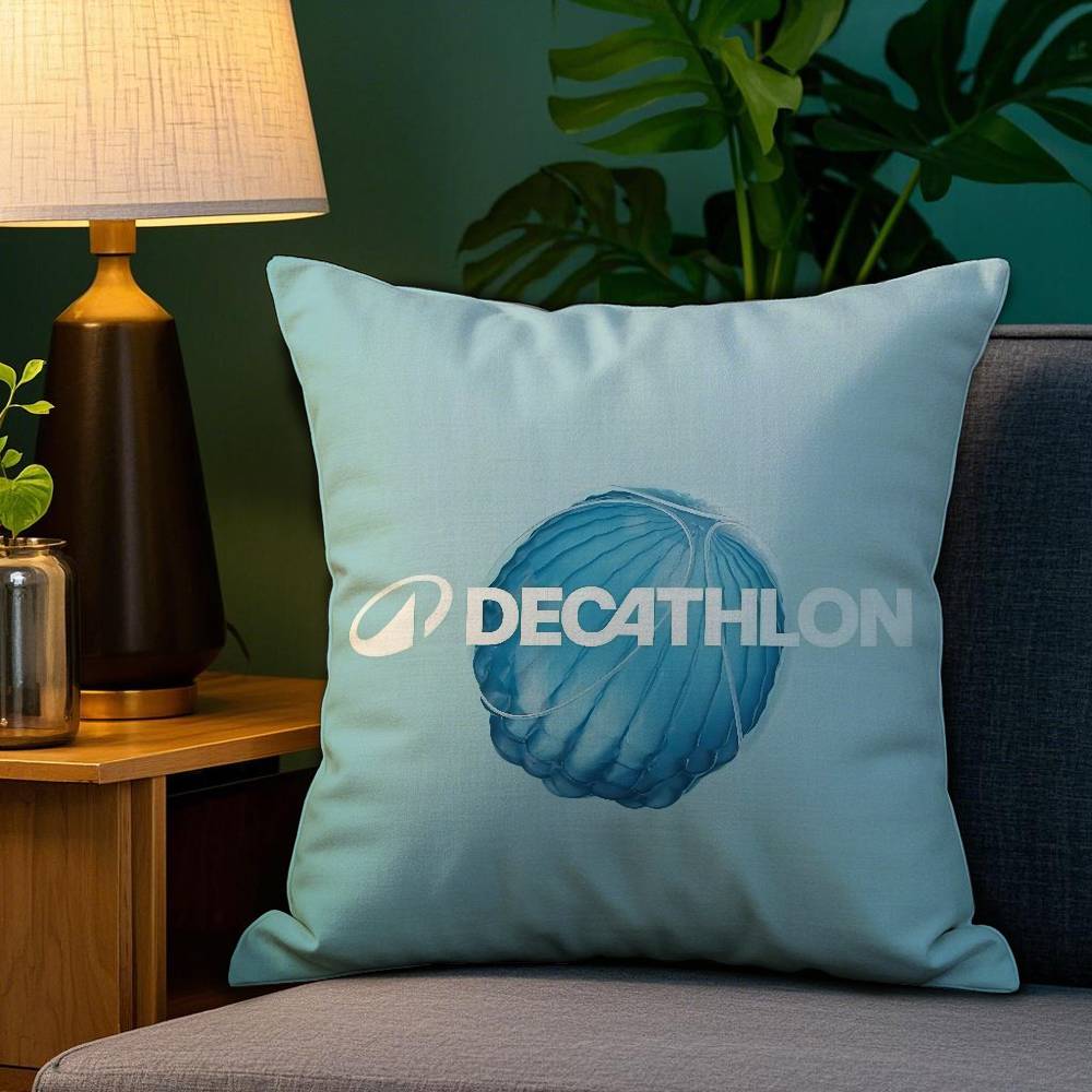 C-Classic D-DecathlonS Наволочка Плюшевая ткань Мягкая Двусторонняя печать Домашний диван Высококачественная наволочка Накидка