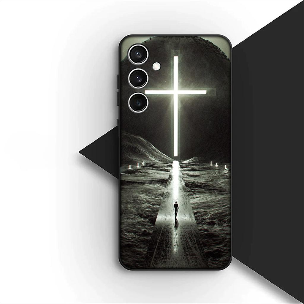 Jesus Christ God Christian Cross Cover for Motorola Moto G86 G57 E14 E15 G14 G34 G67 G13 G24 A54 G15 Power E22 Coque Phone Case