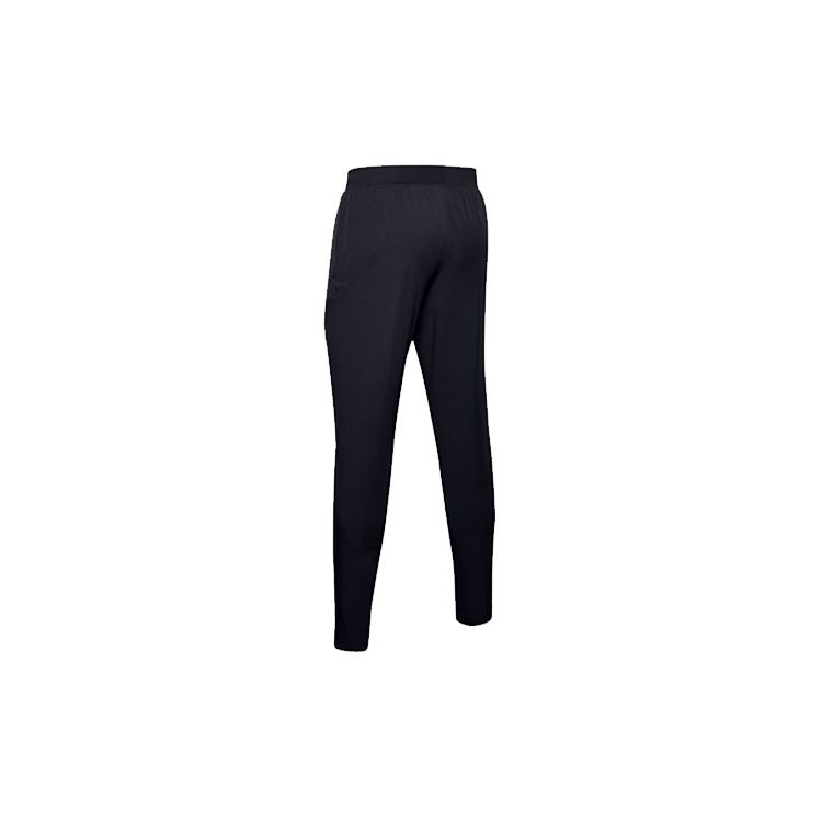 Under Armour Гибкие тканые зауженные тренировочные брюки мужские Черные 1352028-001