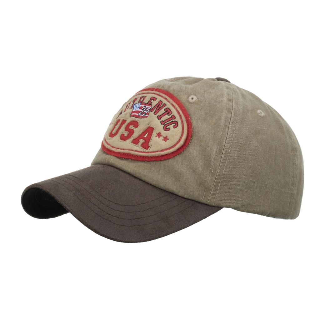 Стиранный хлопок, новая бейсболка с вышивкой из США, контрастного цвета, старая стиранная кепка для улицы