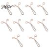 Alloy Waist Tightener 5/10Pcs for Pants, Reusable Cincher Clip Slimming Buckle Loose Jeans, No Sewing Trousers Leg Shortening Clamp